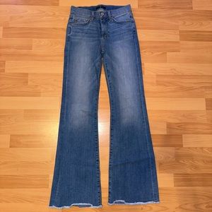 7 For All Mankind Dojo Tailorless Jeans (Size 25)